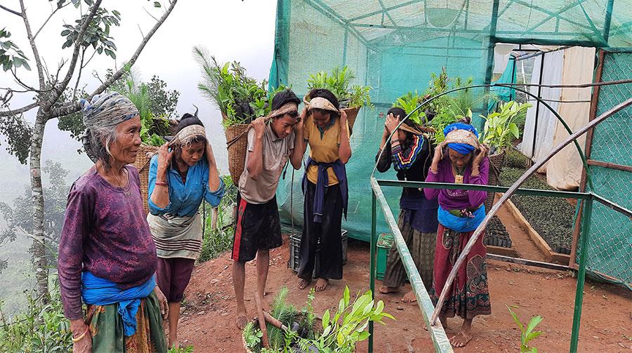 NIBP model of Biogas Plant in Shankosh